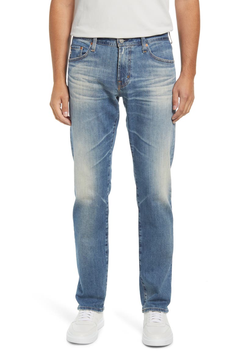 Graduate Straight Leg Jeans, Main, color, 22 YEARS FREEZE