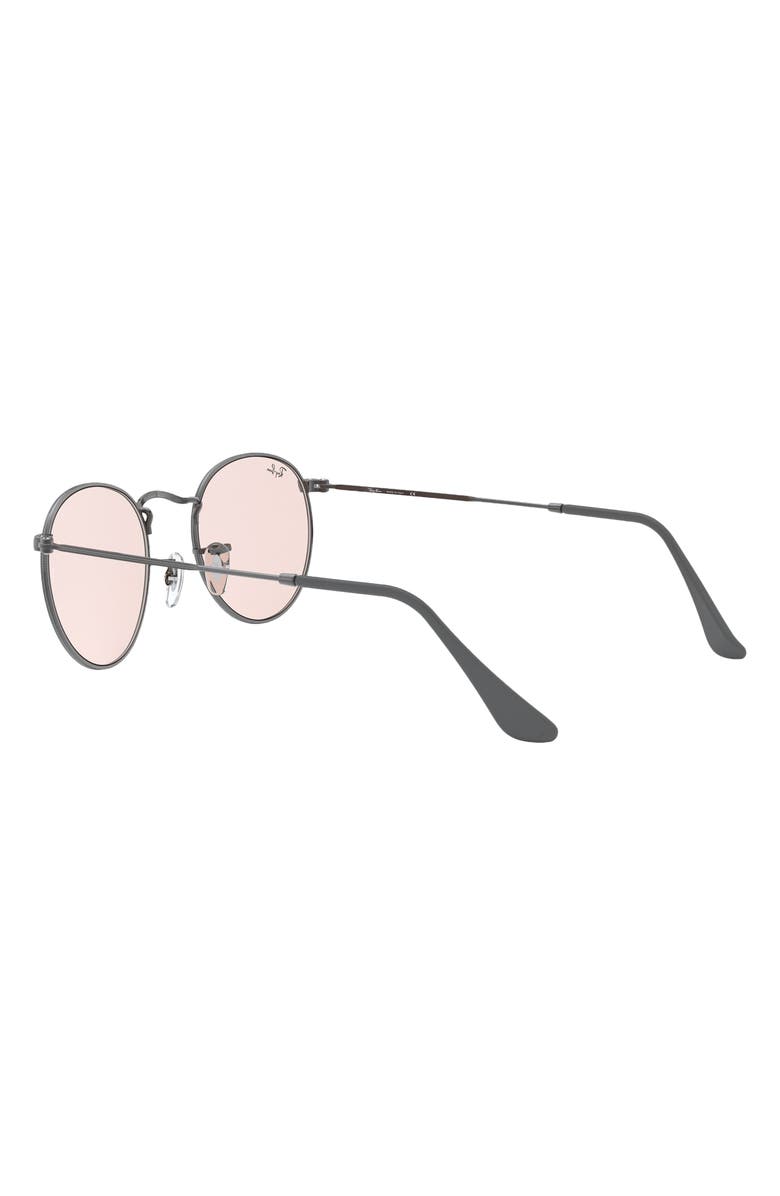 Ray-Ban 50mm Polarized Round Sunglasses, Alternate, color, 