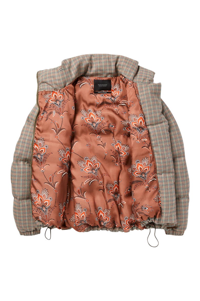 Quilted Check Jacket, Alternate, color, MULTI SMALL CHECKED