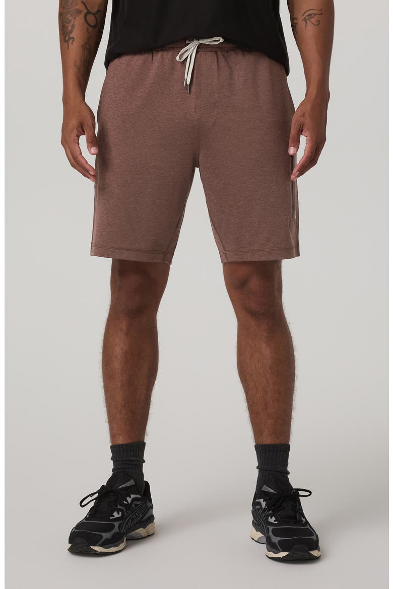 Sunday Performance Shorts, Main, color, SABLE HEATHER