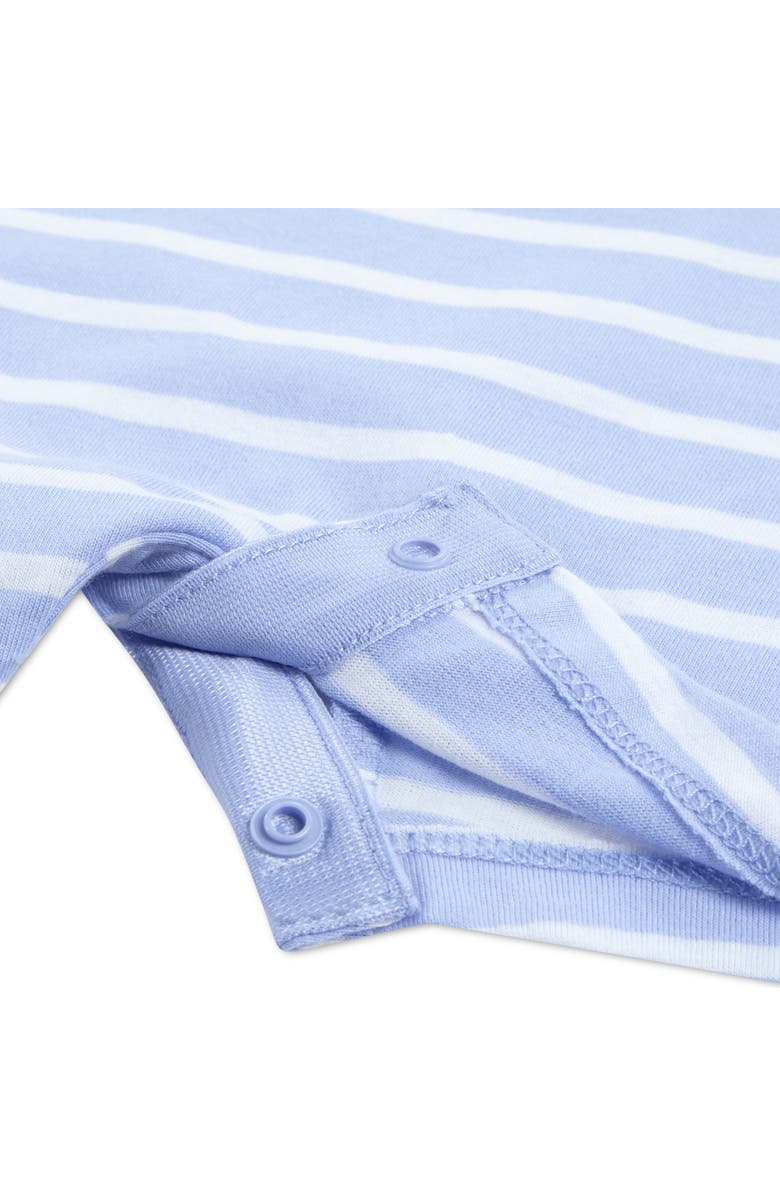 Nike Swoosh Romper, Alternate, color, Cobalt Bliss