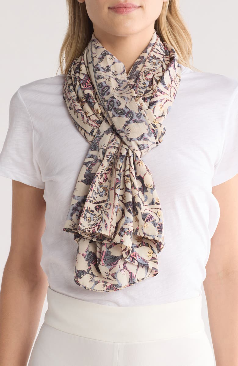 La Fiorentina Tulip Print Pareo, Main, color,