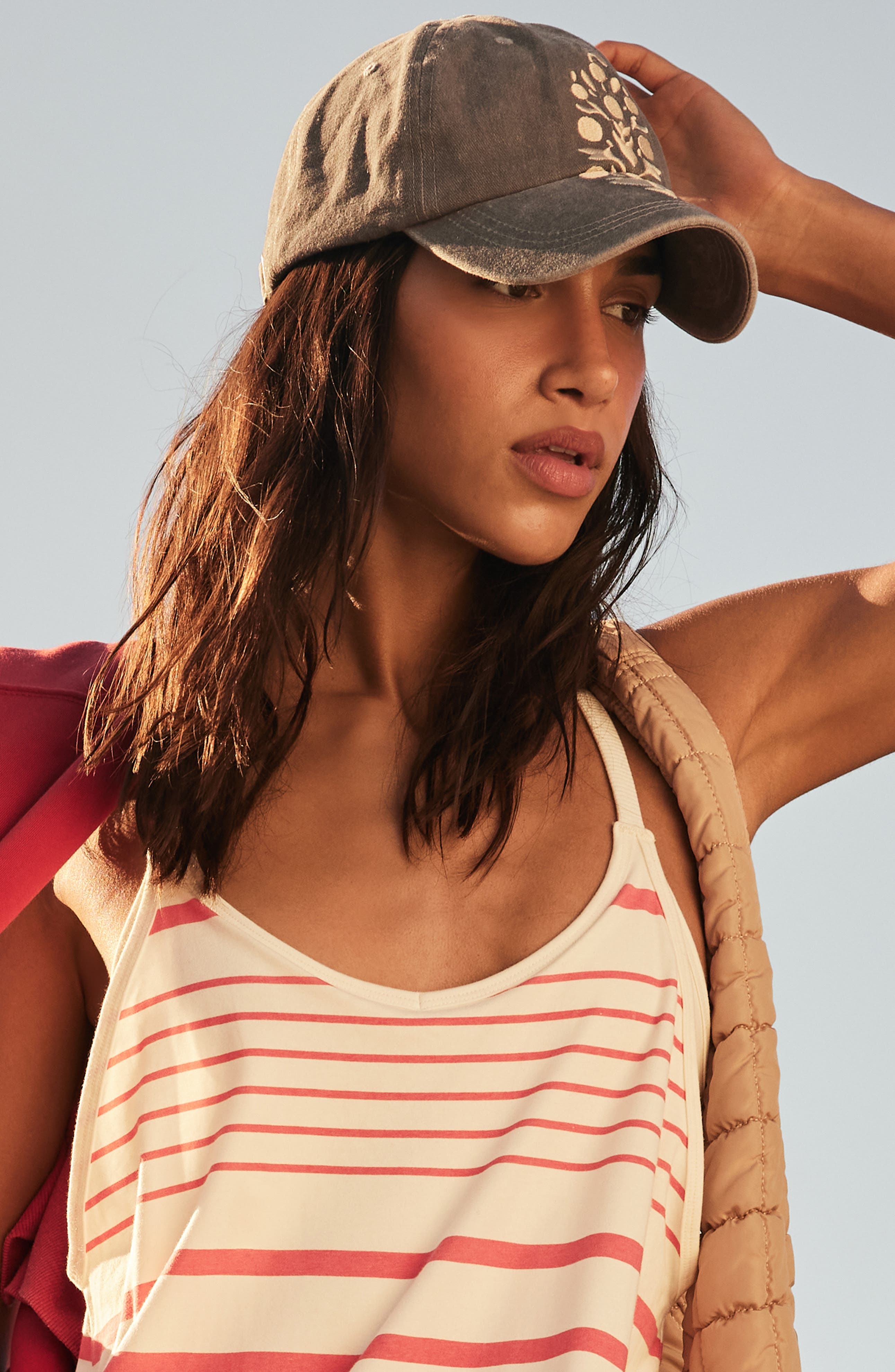 NEW! Free People Big Buti Logo Baseball Cap FREE PEOPLE - Big Buti Baseball Cap main image 2