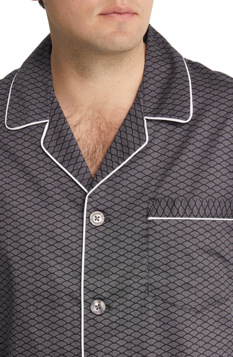 Majestic International Southport Woven Cotton Pajamas, Alternate, color, 