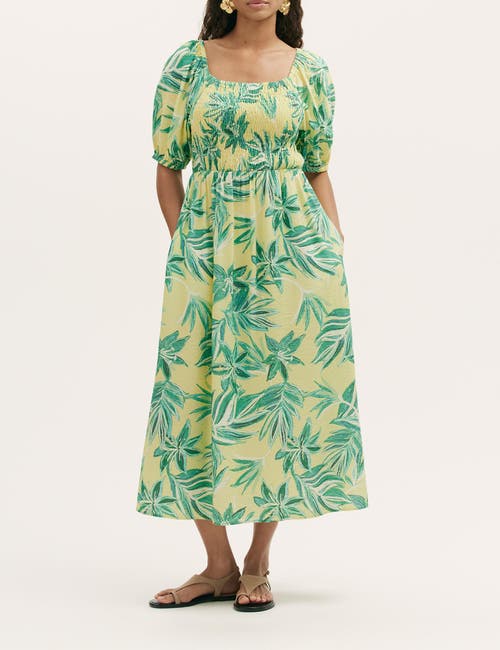 Finery London Enzo Short Sleeve Floral Midi Dress