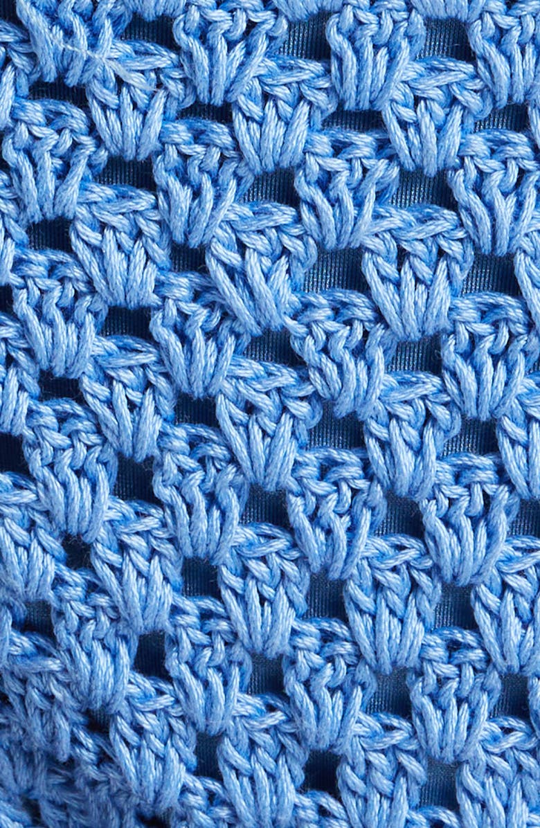 Capittana Vera Crochet Bikini Top, Alternate, color, 