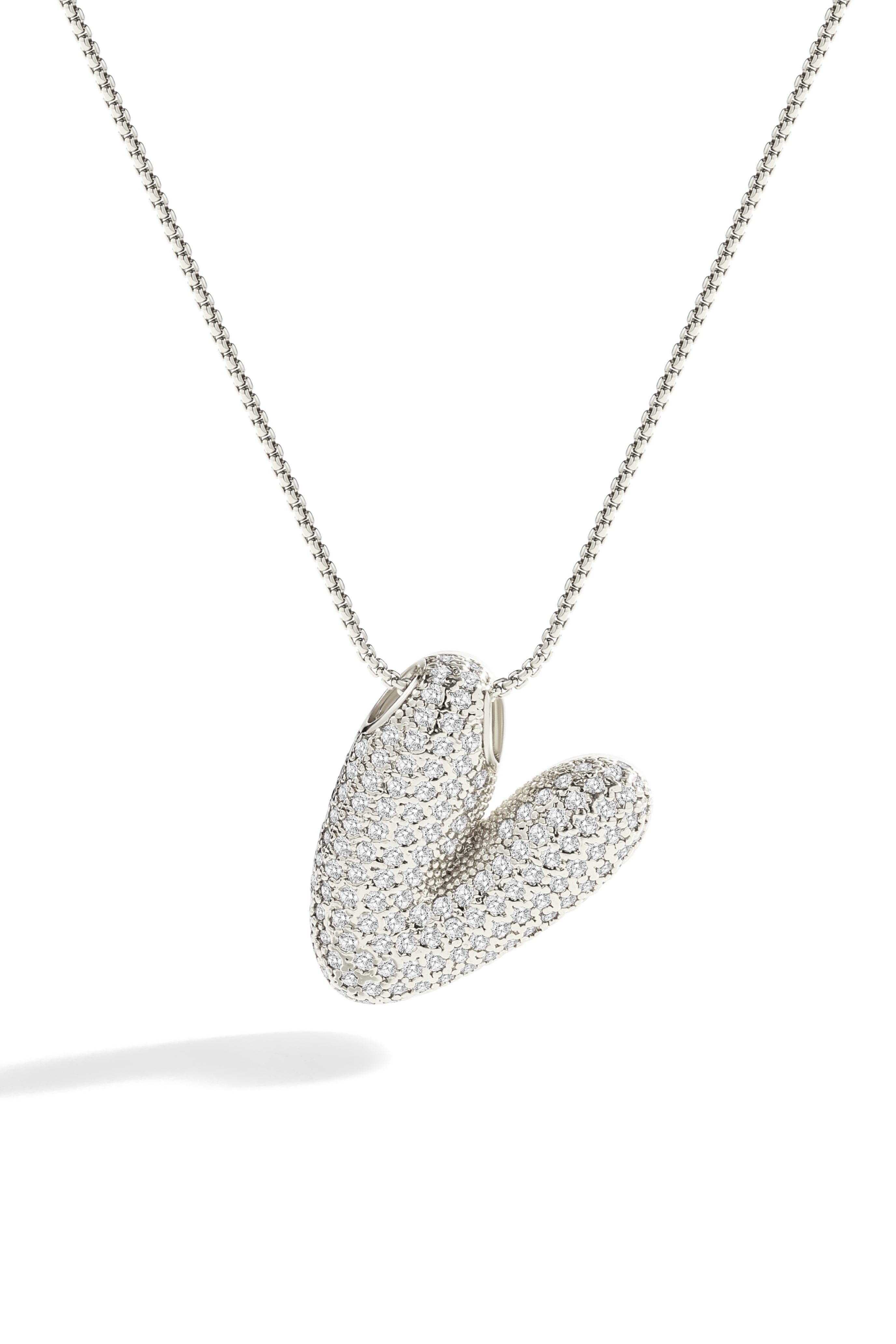 Silver / Letter V