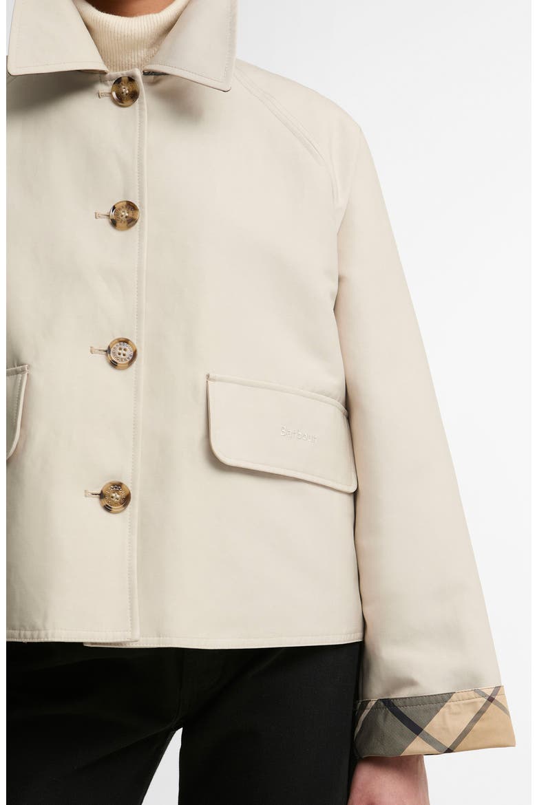 Delilah Showerproof Jacket, Alternate, color, MIST/ BIRCHWOOD DRESS