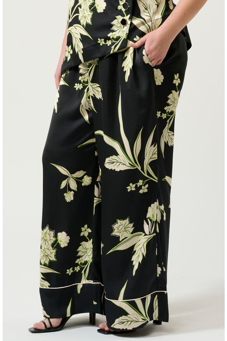 Baia Floral Pants, Alternate, color, PRINT
