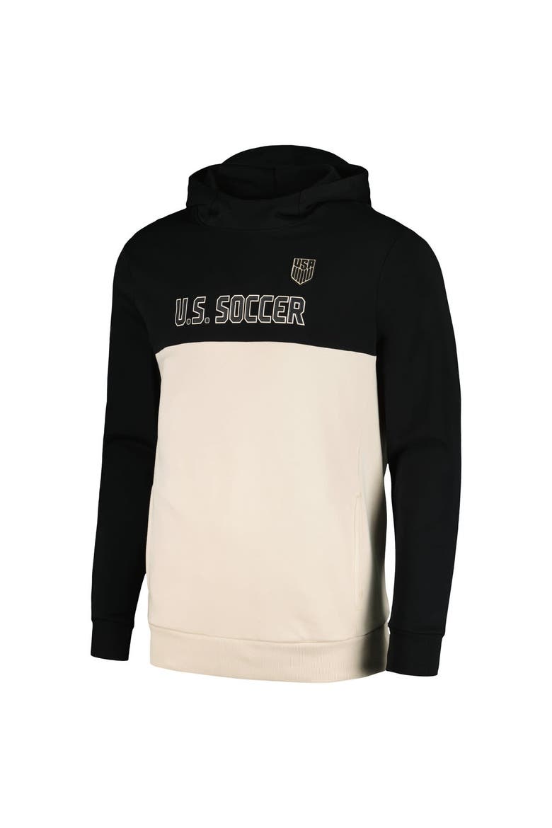 Men's Levelwear Black USMNT Bracket Pullover Hoodie, Alternate, color, Black