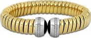 Julianna B. Black Onyx & Cubic Zirconia Bangle Bracelet