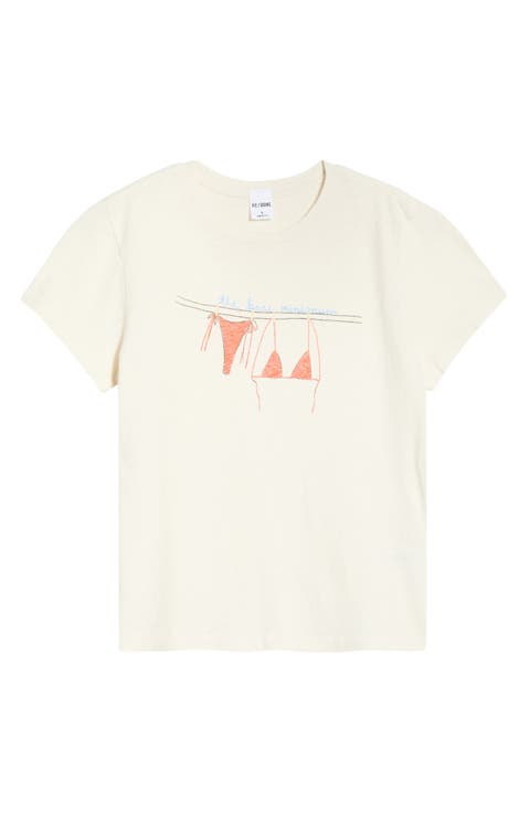 Bare Minimum Graphic Cotton T-Shirt