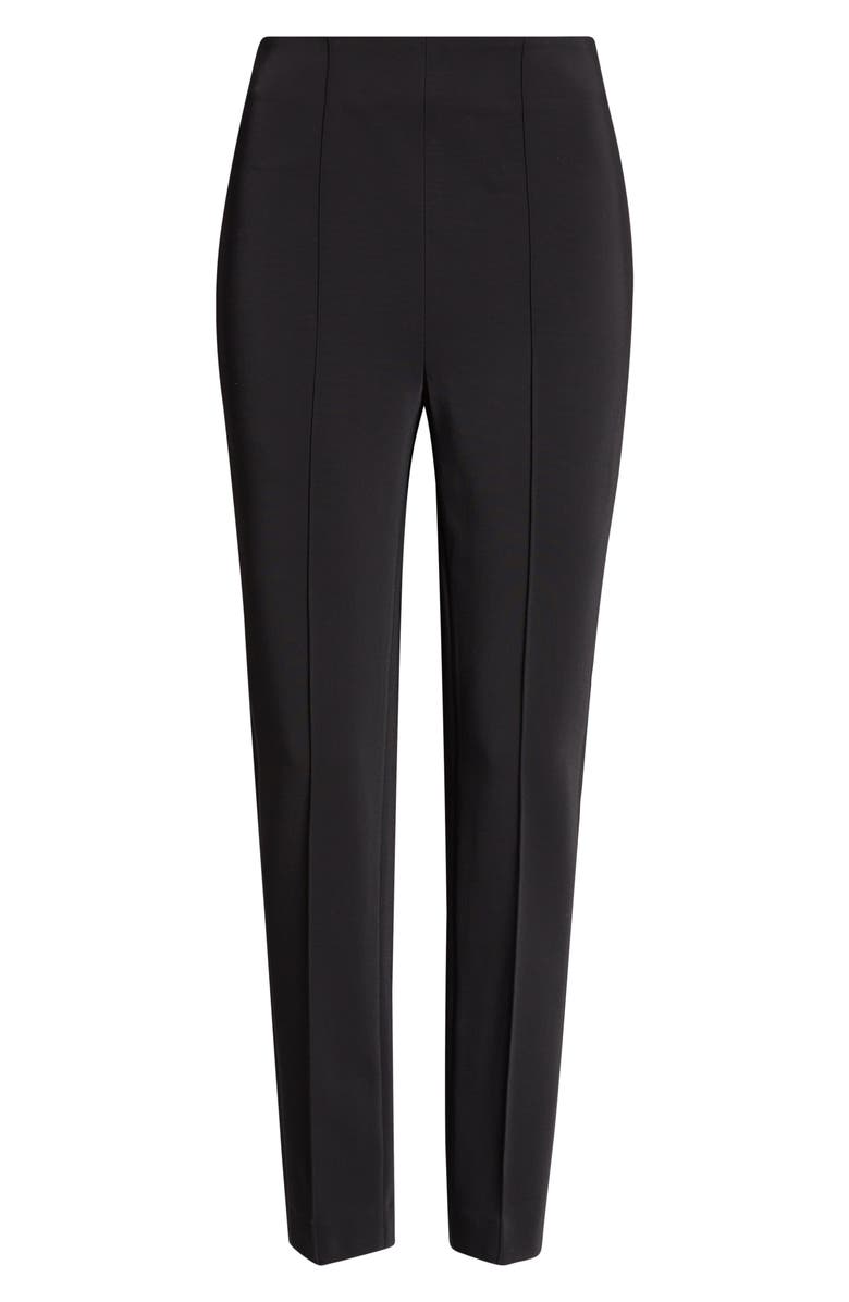 Róhe Cigarette Leg Pants, Main, color, Black