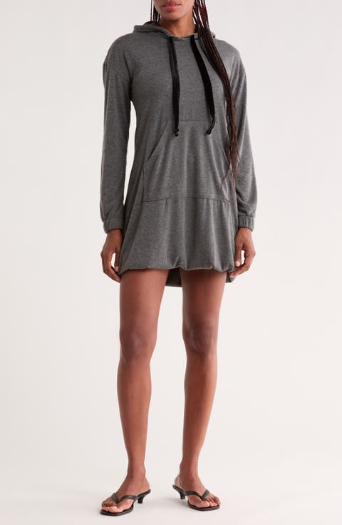 Hooded Sweatshirt Dress
