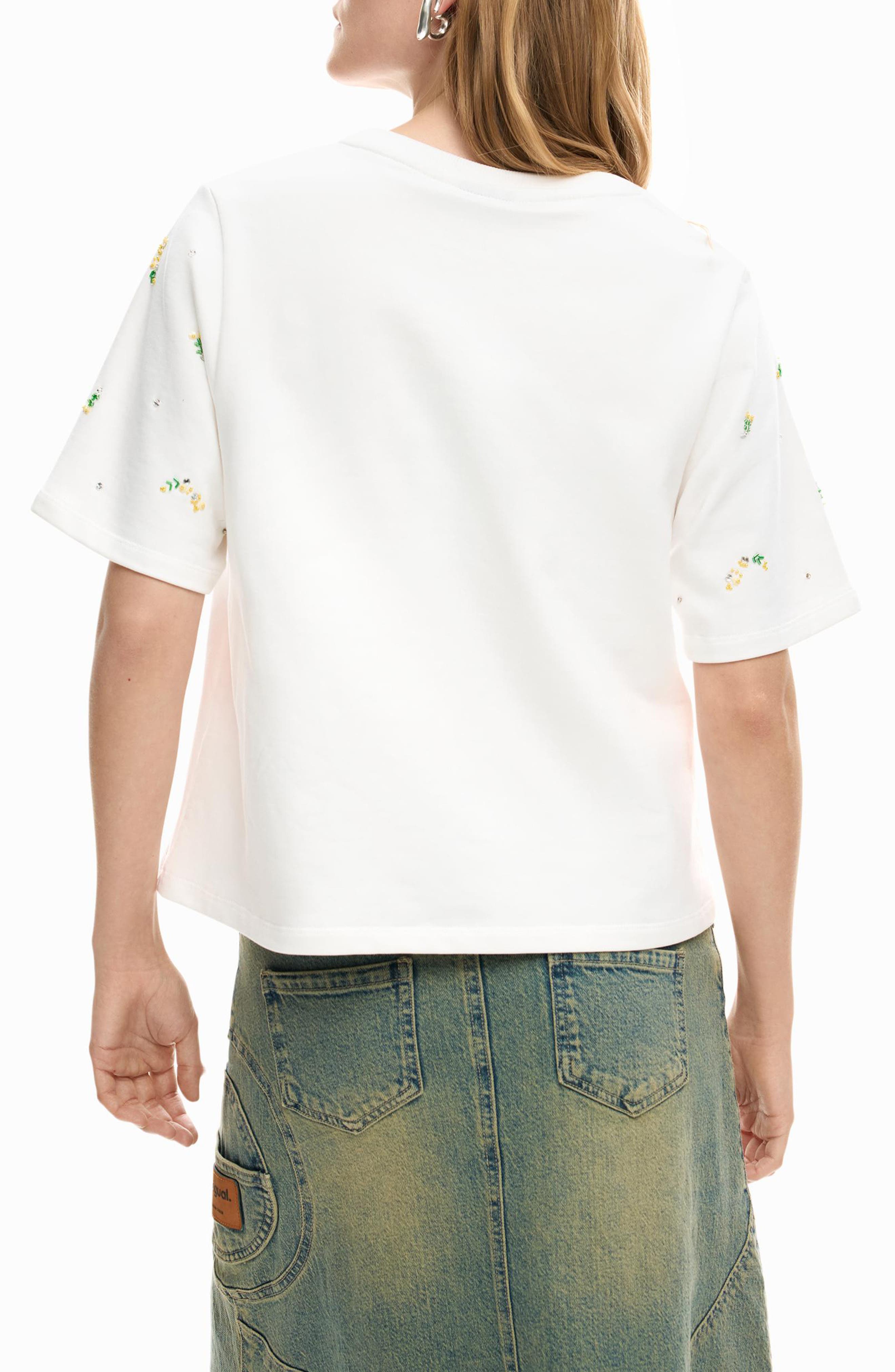 Logo Applique T-Shirt - image 4