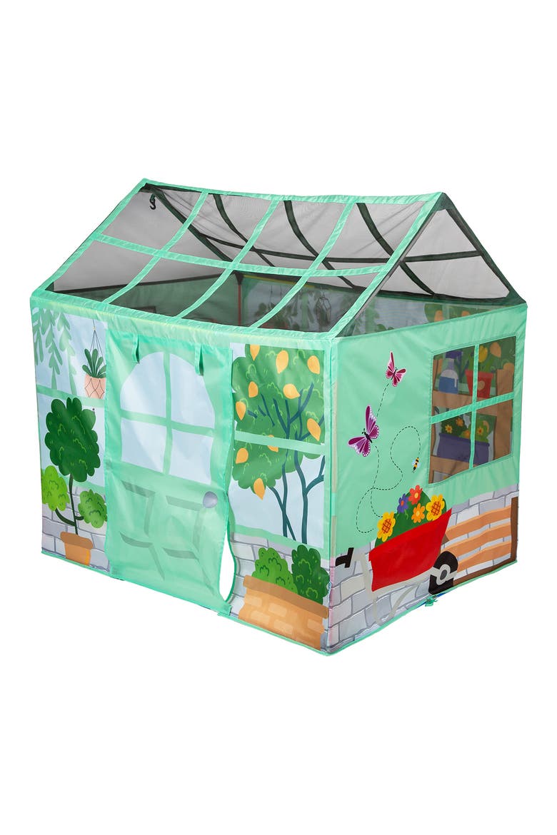 Kids' Greenhouse Play Tent, Alternate, color, GREEN