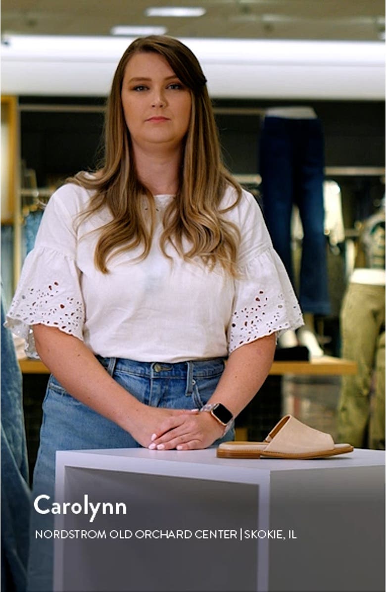 Noble Slide Sandal, sales video thumbnail