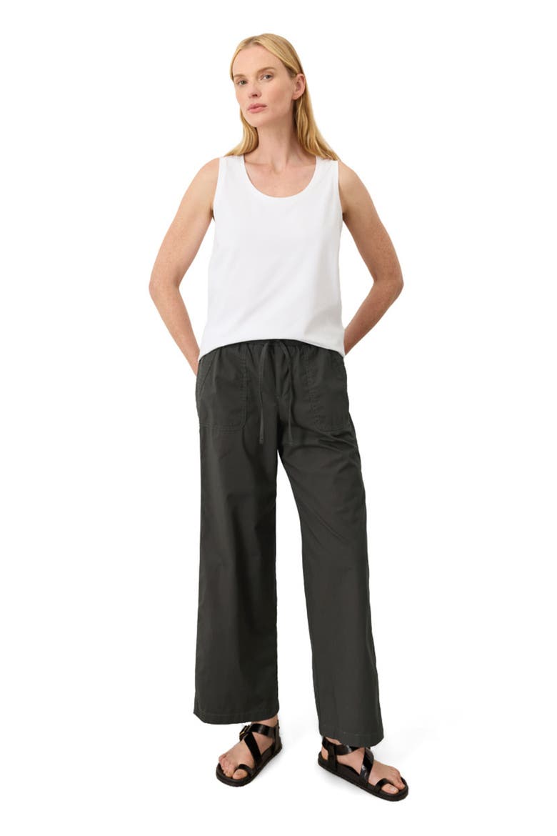Luxe Essential Scoop Neck Tank Made With Organic Cotton, Main, color, White