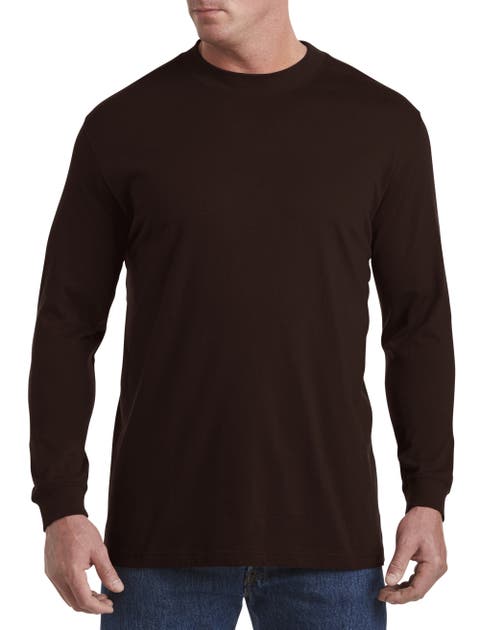 Big & Tall Moisture-Wicking Long-Sleeve Shirt