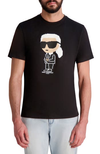 Karl Lagerfeld Paris Rubberized Karl Graphic T-shirt