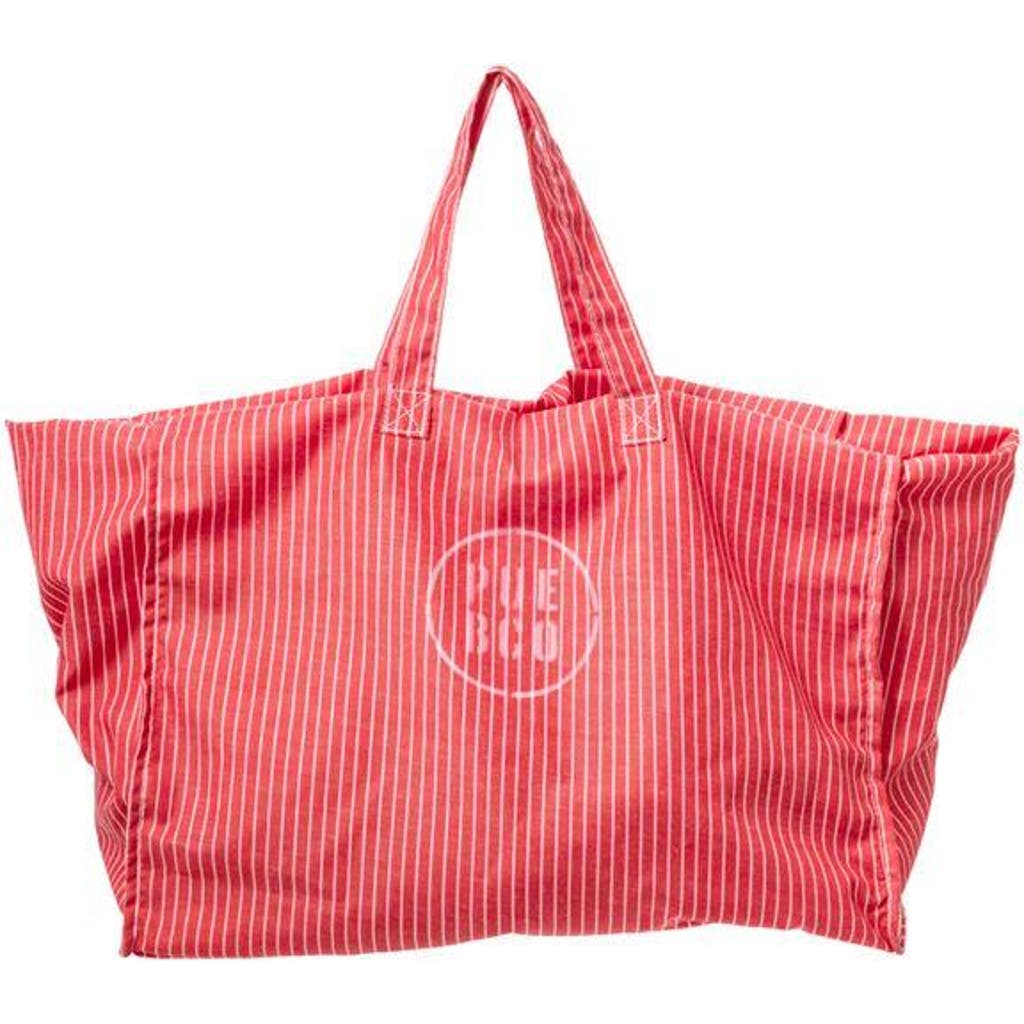 Puebco Shirt Fabric Bag In Red