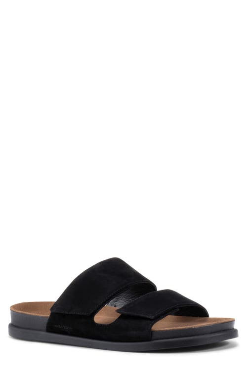 VAGABOND SHOEMAKERS VAGABOND SHOEMAKERS KEVIN LEATHER STRAP SLIDE SANDAL 