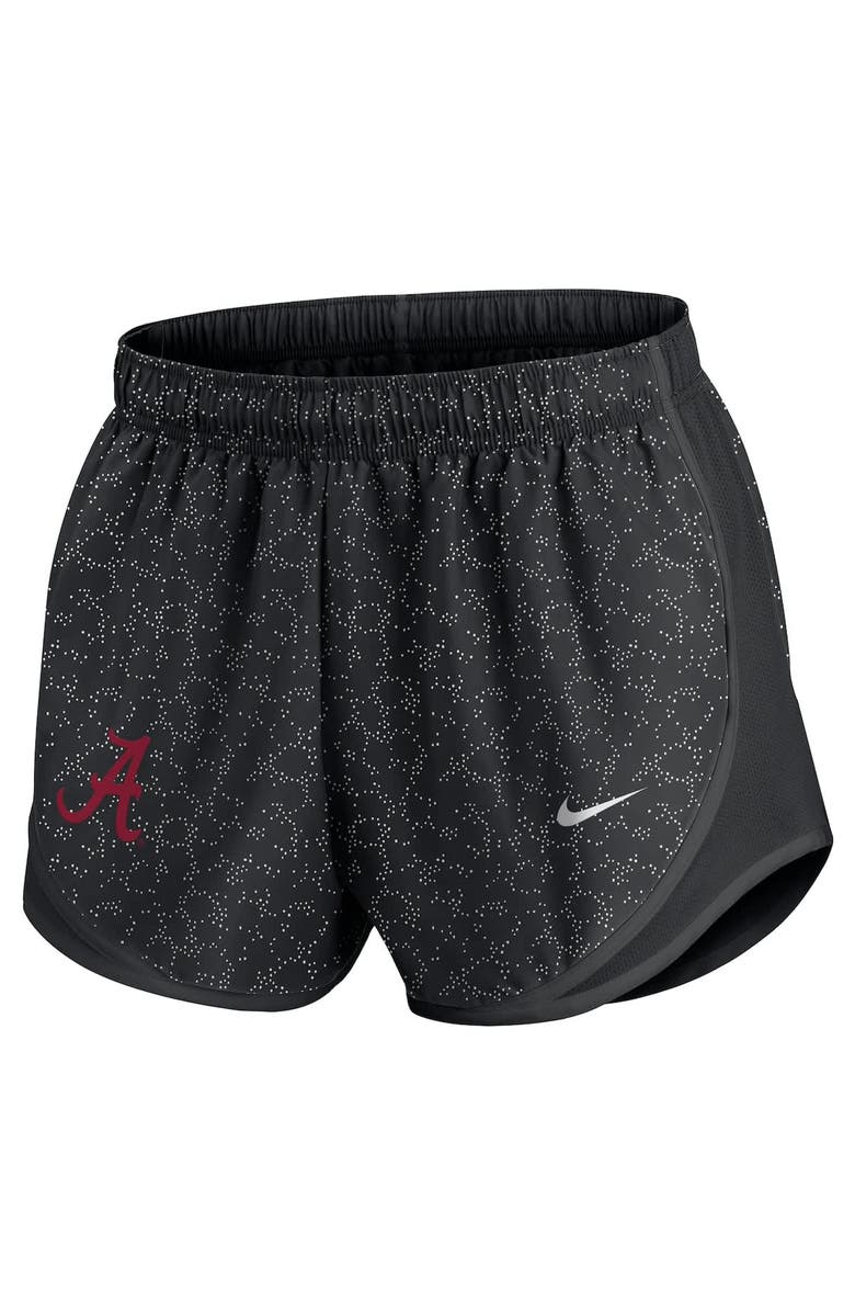 Nike Women
s Nike Black Alabama Crimson Tide Tempo Pattern Dri-FIT Shorts, Alternate, color, Black