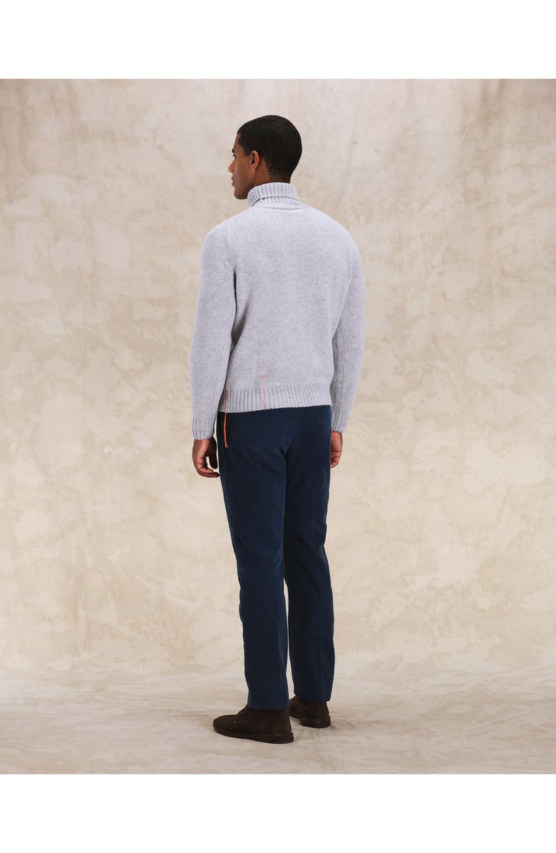 Fortela Mallory Merino Wool High Neck Sweater, Alternate, color, Grey