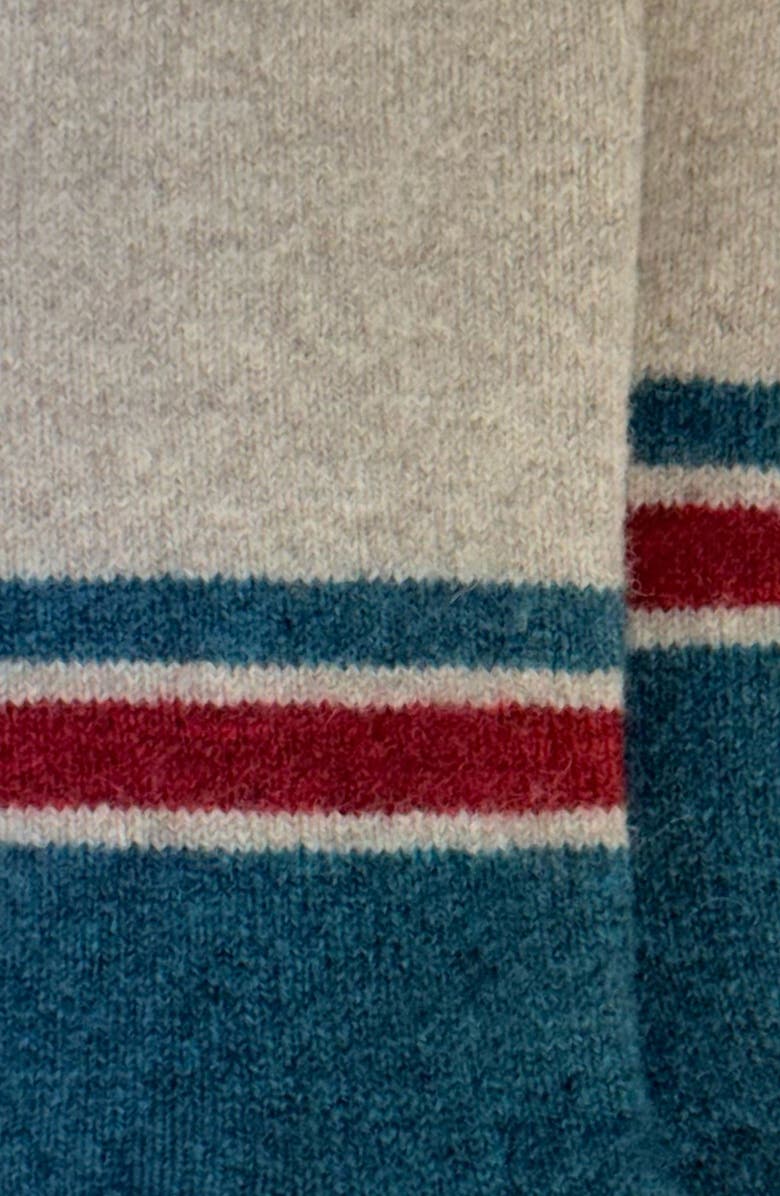 United By Blue Cushioned Wool & Yak Blend Crew Socks, Alternate, color, Oatmeal