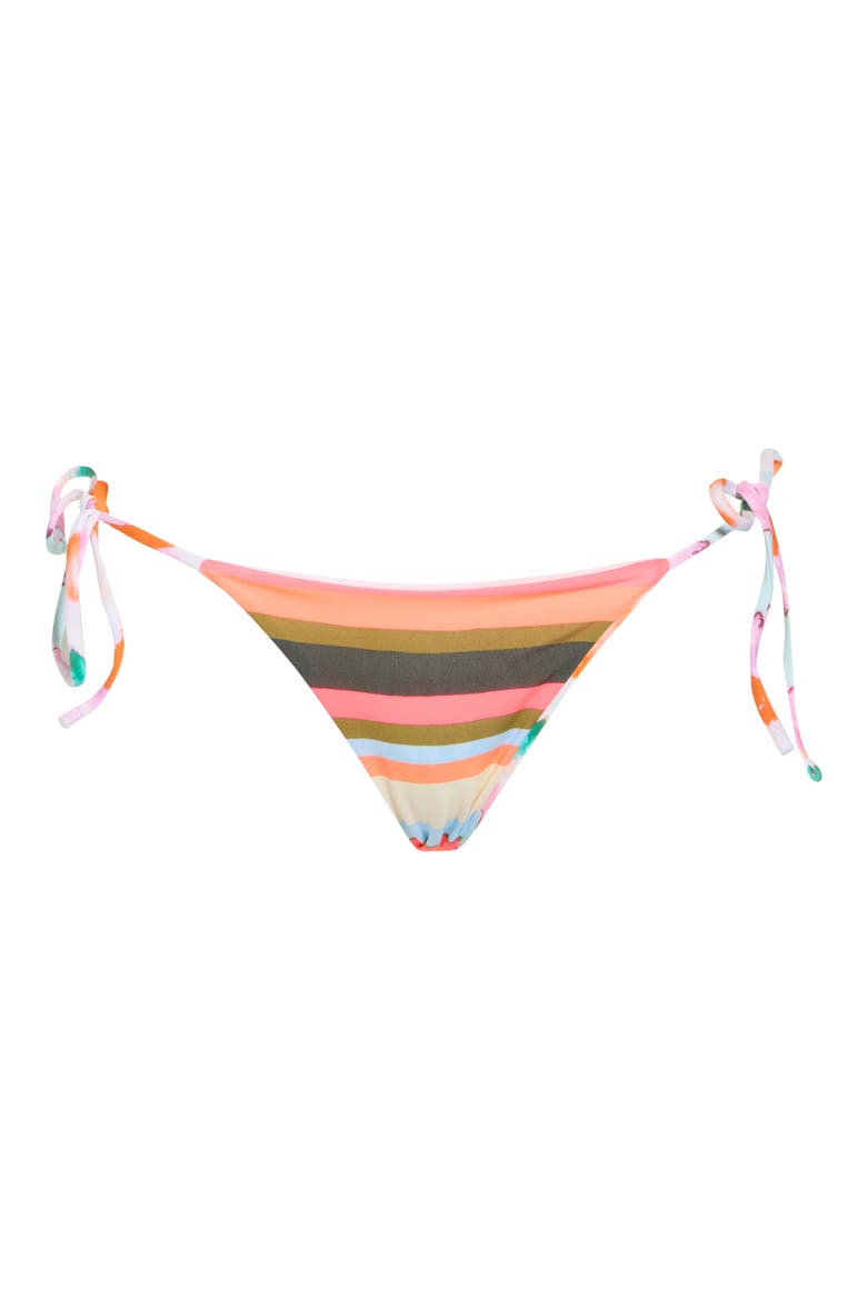 Sunning Reversible Cheeky Bikini Bottoms, Alternate, color, PINK