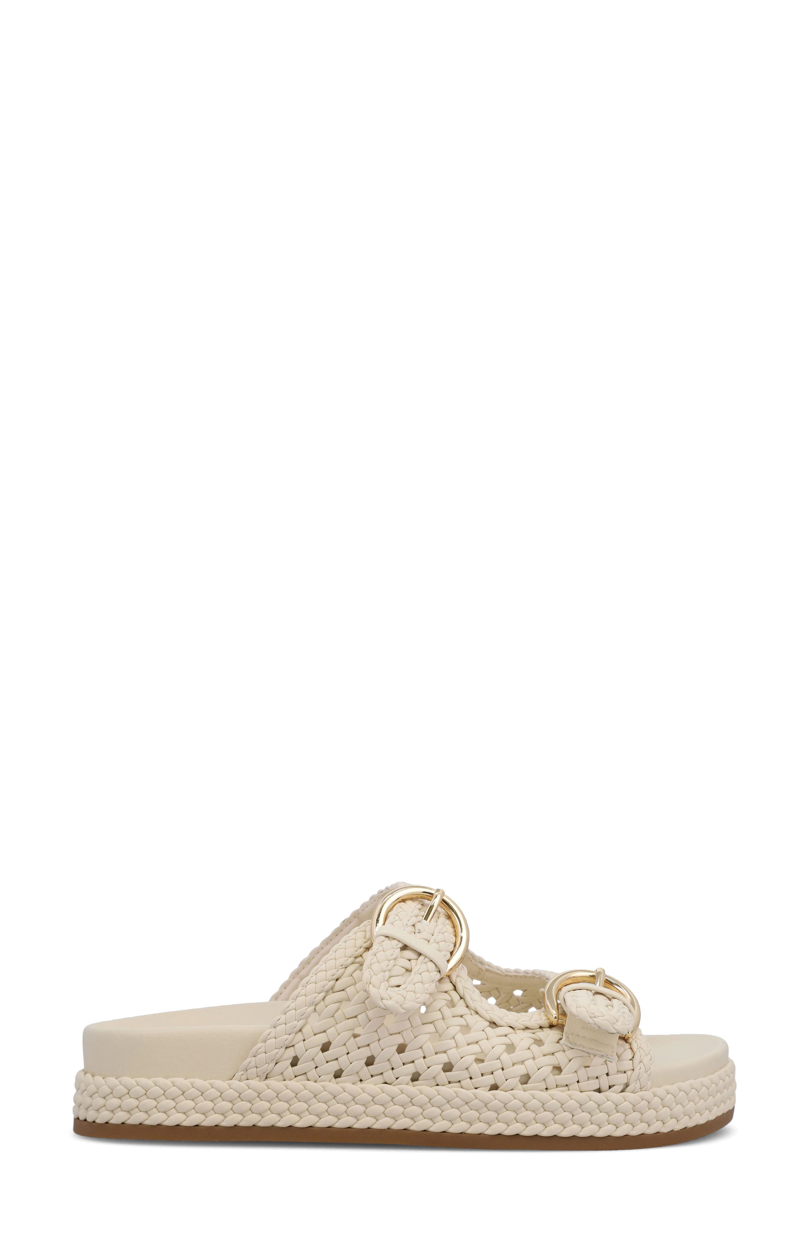 Braided Buckle Strap Platform Sandal - image 4