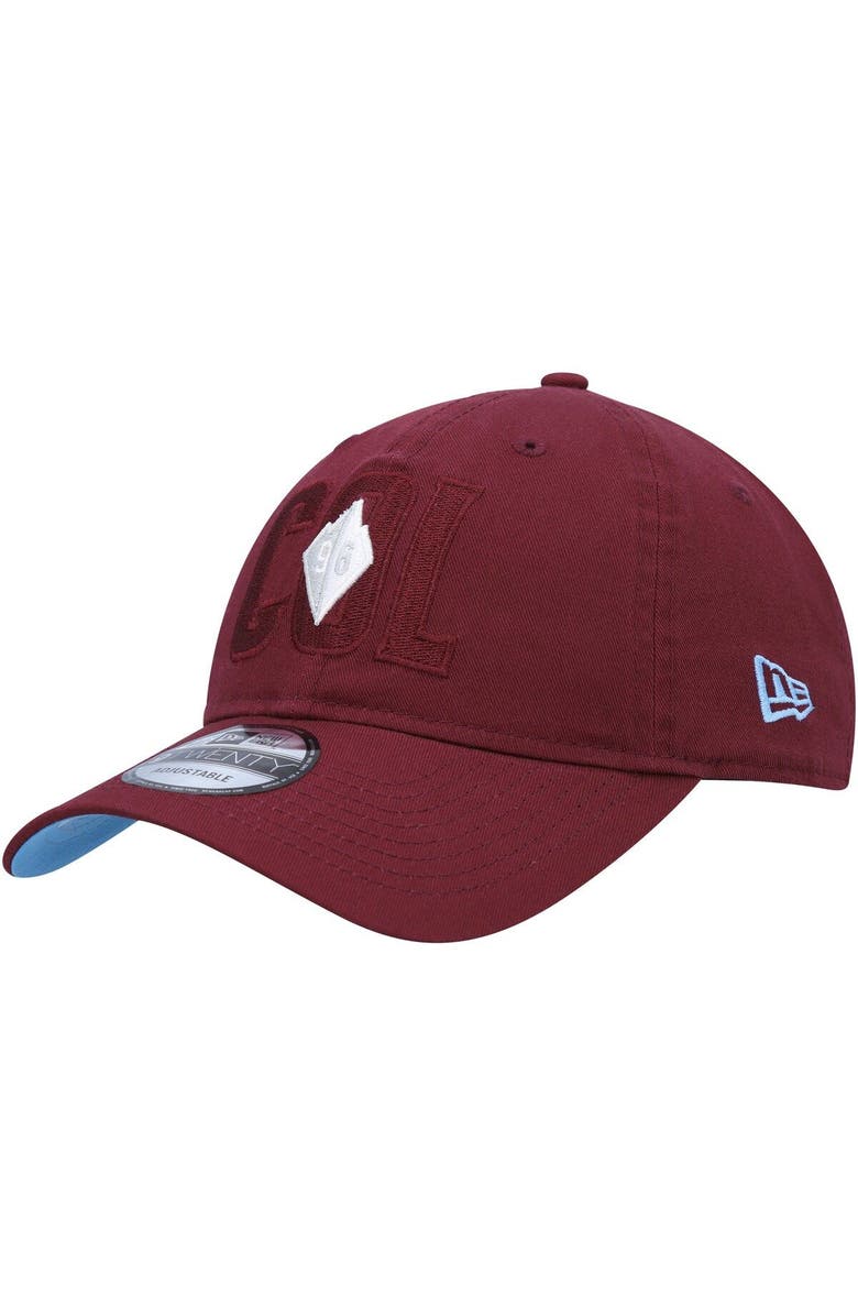New Era Men's New Era Burgundy Colorado Rapids Kick Off 9TWENTY Adjustable Hat, Alternate, color, Burgundy