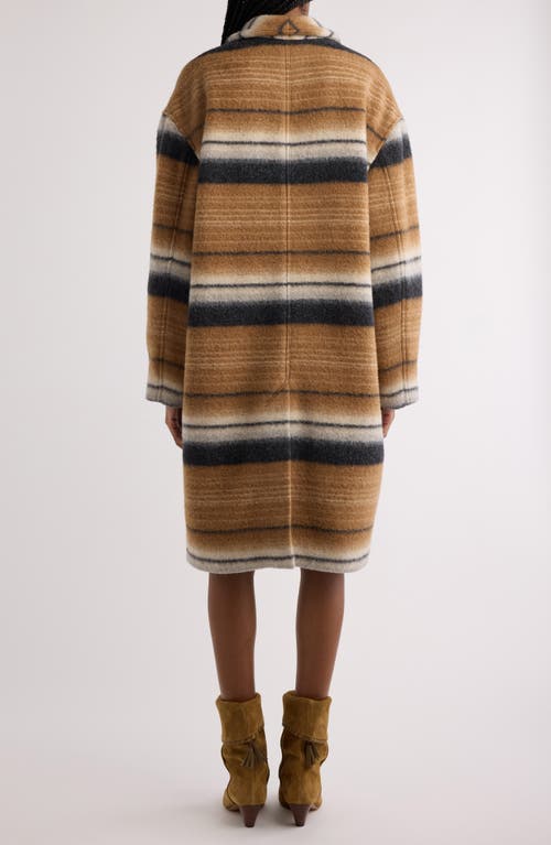 Isabel Marant Étoile Daby Coat In Camel