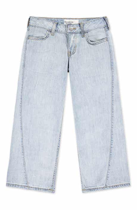 abercrombie kids Kids' Seamed Baggy Jeans