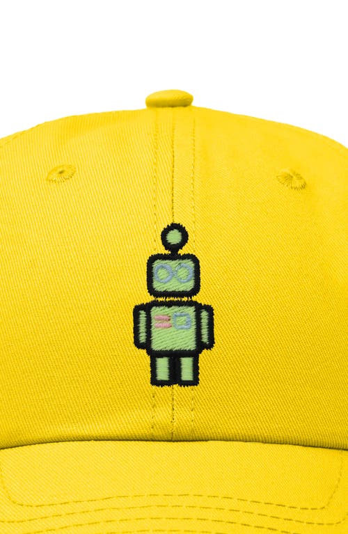 Dalix Robot Hat In Gold