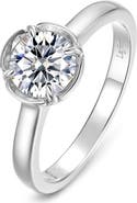 Lafonn Blossom Cradle Simulated Diamond Solitaire Ring
