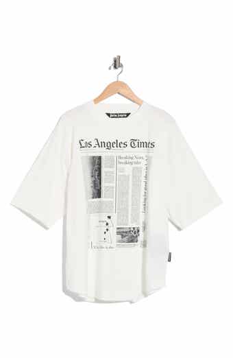 LA Times News Oversize Graphic T-Shirt