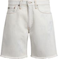 Polo Ralph Lauren Classic Fit Frayed Hem Denim Shorts