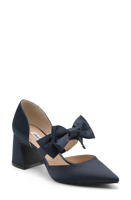 Charles David Andre Pointed Toe Pump In Blue