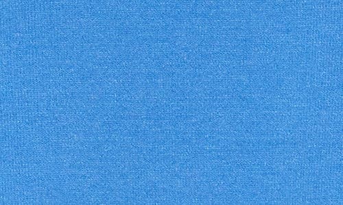 Nordstrom Slim Fit Short Sleeve Sweater In Blue Azurine