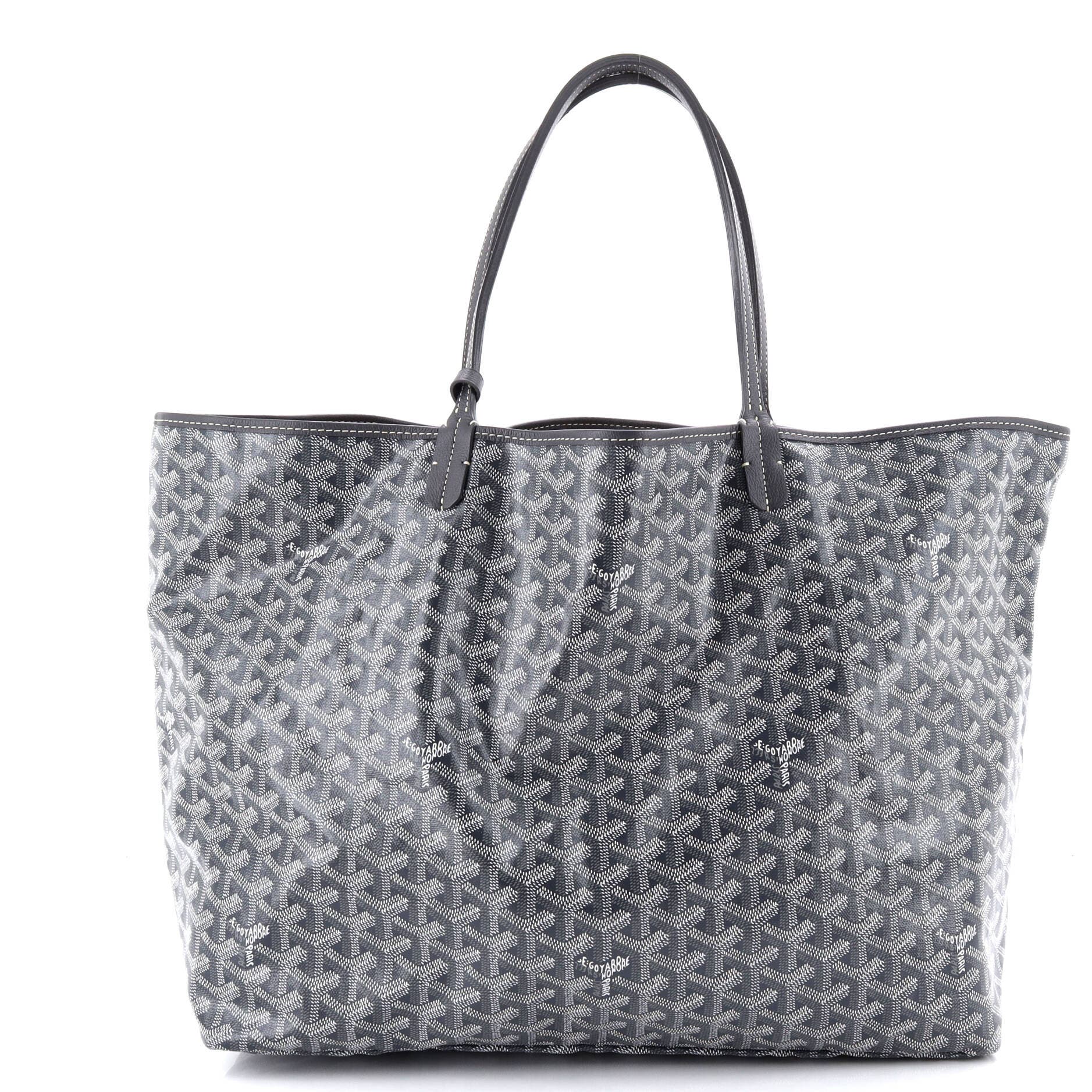 Pre-Owned Goyard Saint Louis Tote Coated Canvas GM, Alternate, color, 