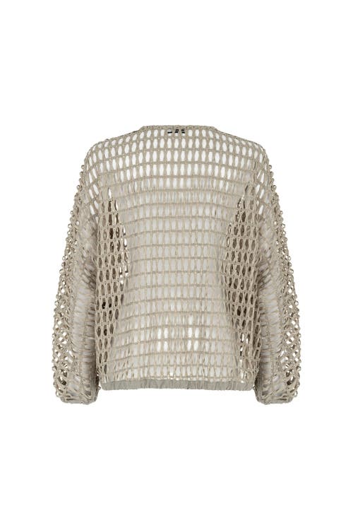 Nocturne Trimmed Mesh Jacket In Black