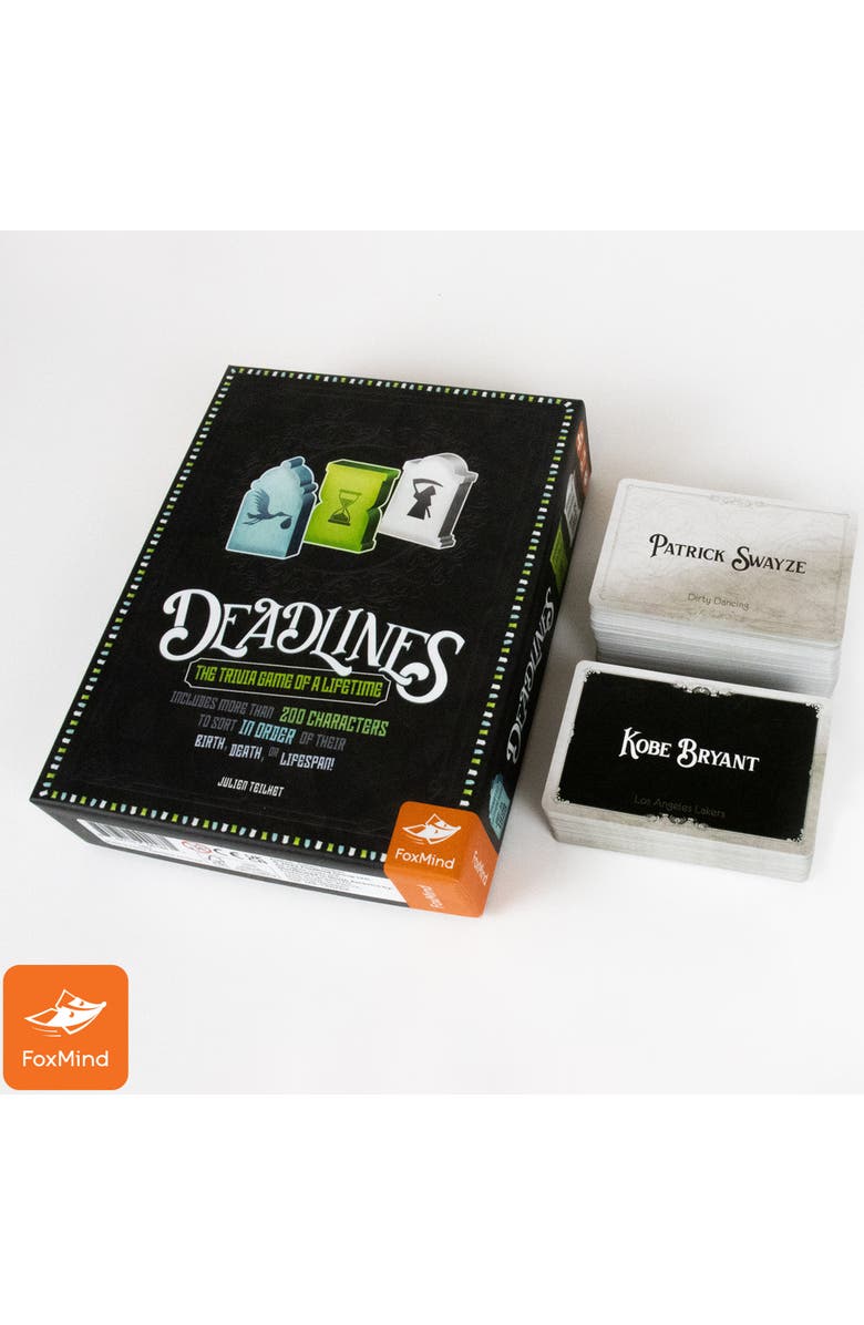 FoxMind Games Card Pop Culture Party Game, Up To 10 Players, Ages 12+, Alternate, color, Multicolored