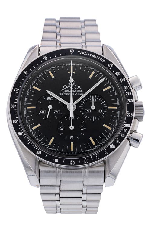 Watchfinder & Co. Omega 2001 Speedmaster Moonwatch Bracelet Chronograph Watch, 42mm In Black