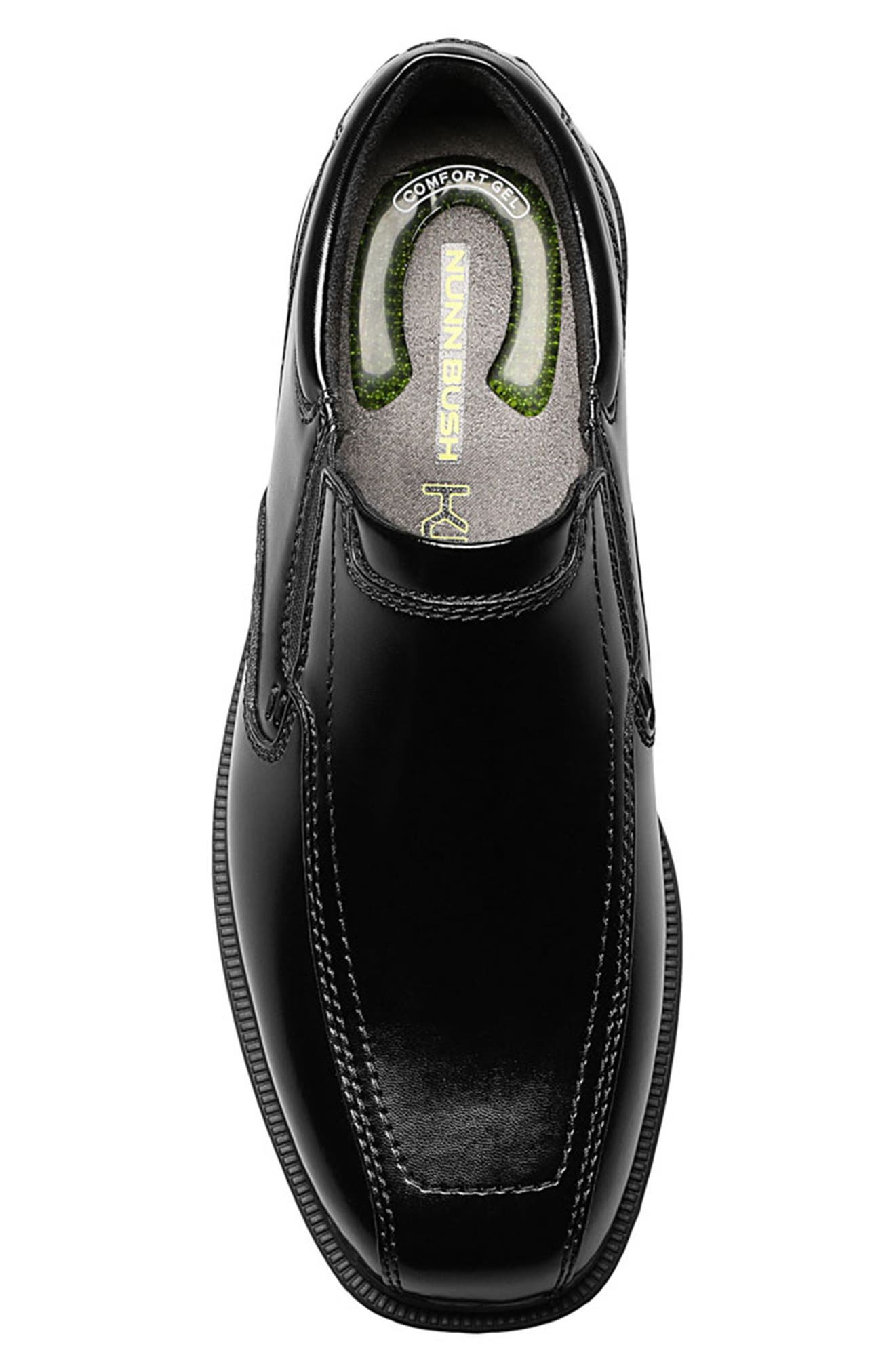 NUNN BUSH Bleeker Street Leather Loafer, Alternate, color, Black