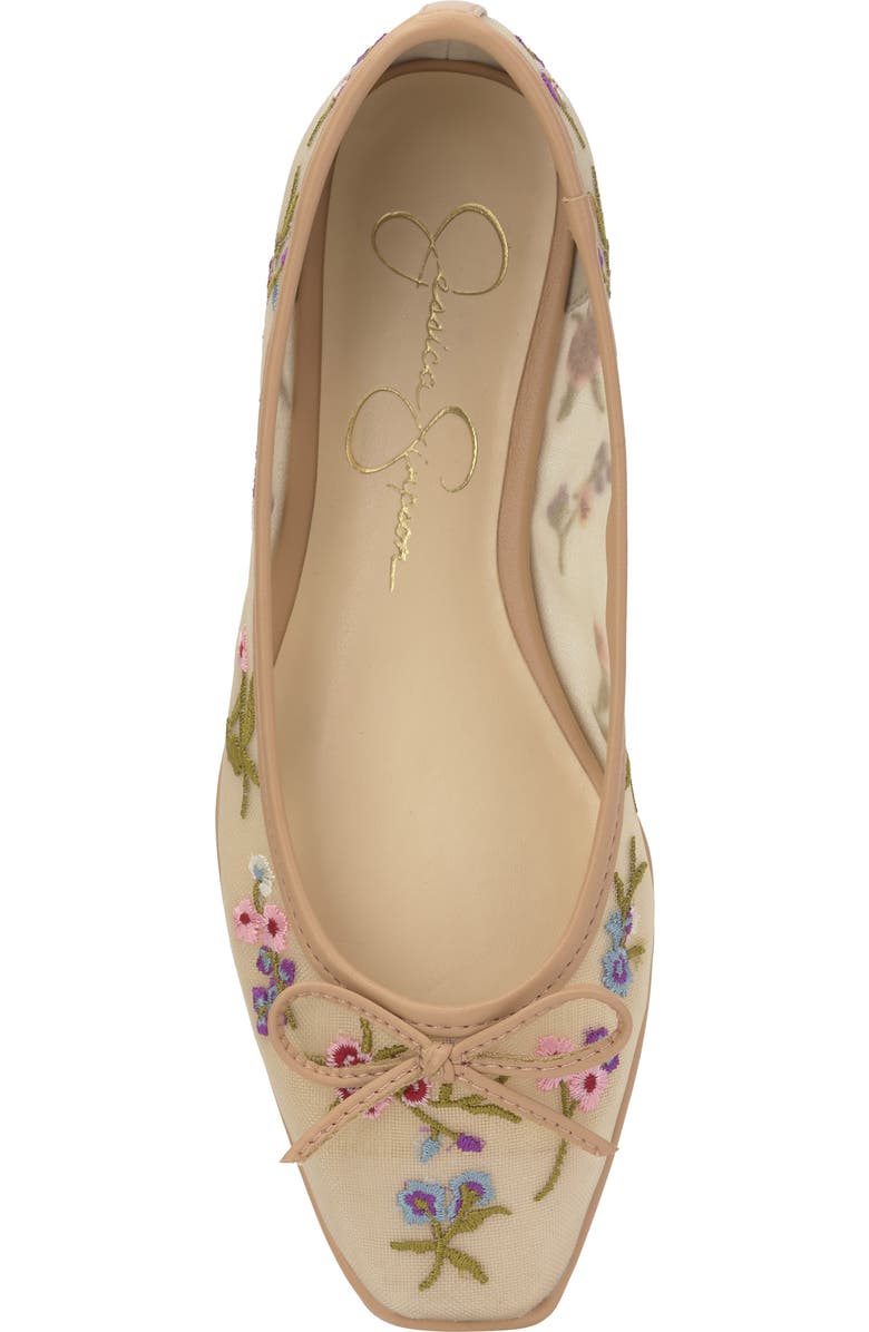 Jessica Simpson Vayrina Ballet Flat, Alternate, color, Praline Multi