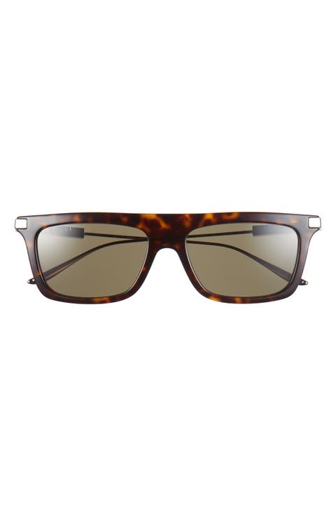 55mm Rectangular Sunglasses