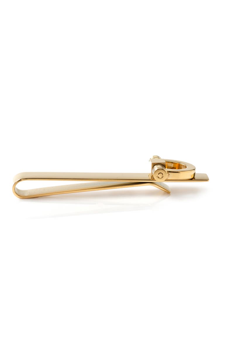 Horse Bit Stainless Steel Tie Bar, Alternate, color, GOLD