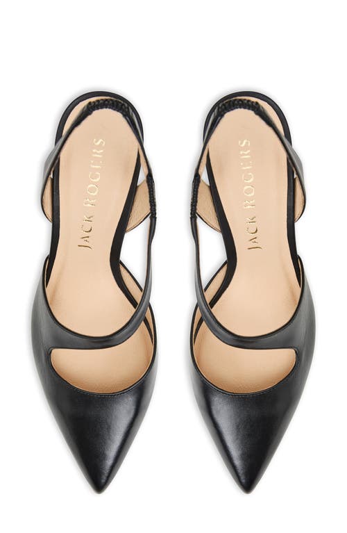 Jack Rogers Ansley Slingback Pump In Black