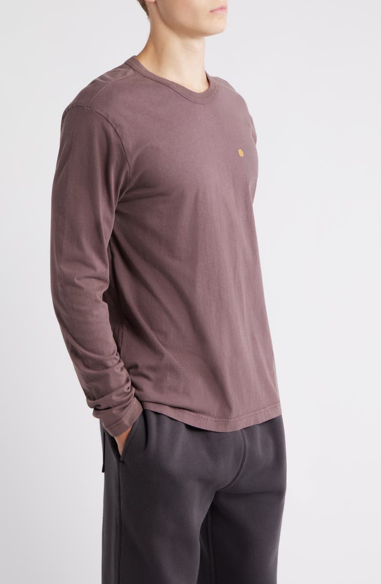 Threads 4 Thought Forest Graphic Mineral Wash Long Sleeve T-Shirt, Alternate, color, Ultra Maroon